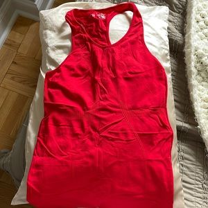 Zyia red racer back tank